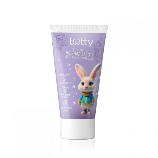 Детский крем TOTTY «Нежная забота для самых маленьких» 0+, 50 мл